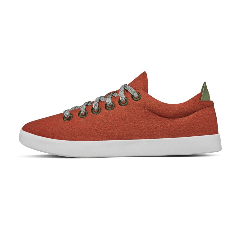 Allbirds Men\'s Sneakers Red - Wool Pipers - 94316DQML